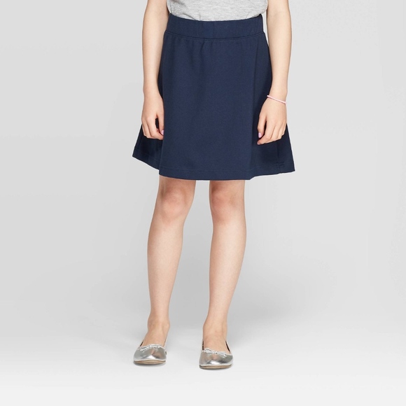 Girls Knit School Uniform Skort Skirt - Cat & Jack - Picture 2 of 8